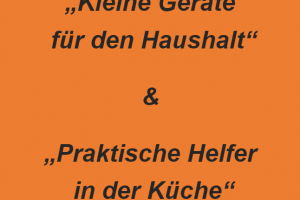 Haushalt und Küche